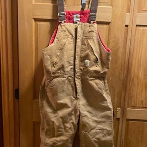 Carhartt insulated bibs